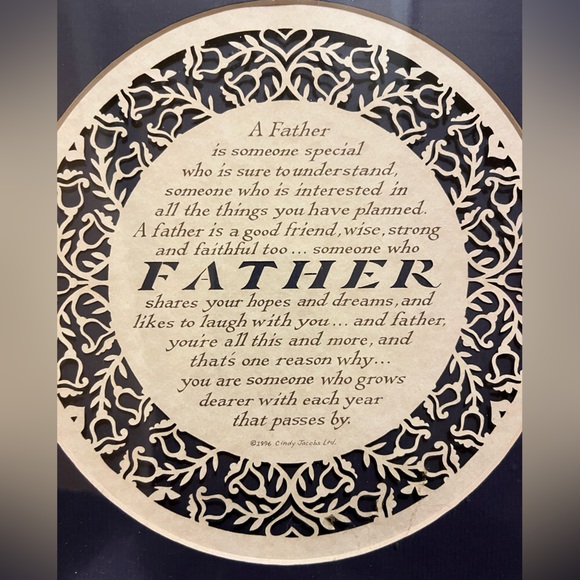 Cindy Jacobs Father 12” x 12” Art - Picture 1 of 2